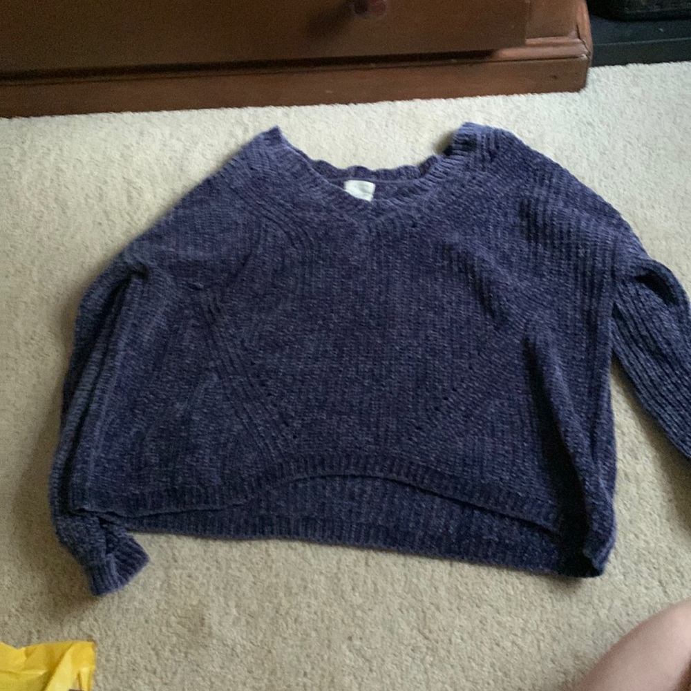 Purple/blue sweater
